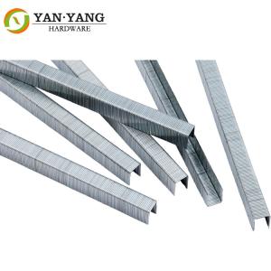 Wholesale Furniture hardware length 10 mm 22 gauge upholstery gun staples 7112 from china suppliers