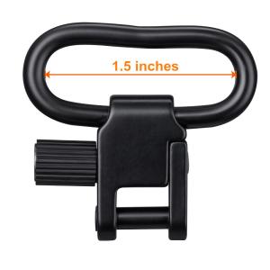 Wholesale Hunting Shooting Metal Sling Swivels Quick Detach 1.25&quot; 1.5&quot; from china suppliers