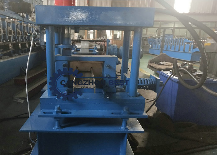 Fully Automatic C Purlin Roll Forming Machine With PLC Control Systems