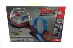 Spherical Toy Race Car Track Sets 360° Spinway Stunt Racing 26 Pcs 2 Cars 74 "