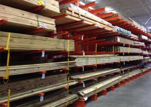 Wholesale Anti Corrosion Galvanised Cantilever Racking , Cantilever Steel Storage Racks from china suppliers