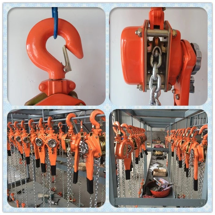 Construction Sites 1650lbs 10ft Ratchet Lever Chain Hoist