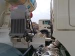 Cylinder Type Concrete Mixer Trucks High Speed With Vibrating Amplitude 2.6mm