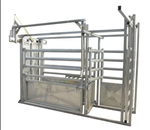 Galvanized Standard Horse Or Cattle Corral Panels / Heavy Duty Cattle Crush CE