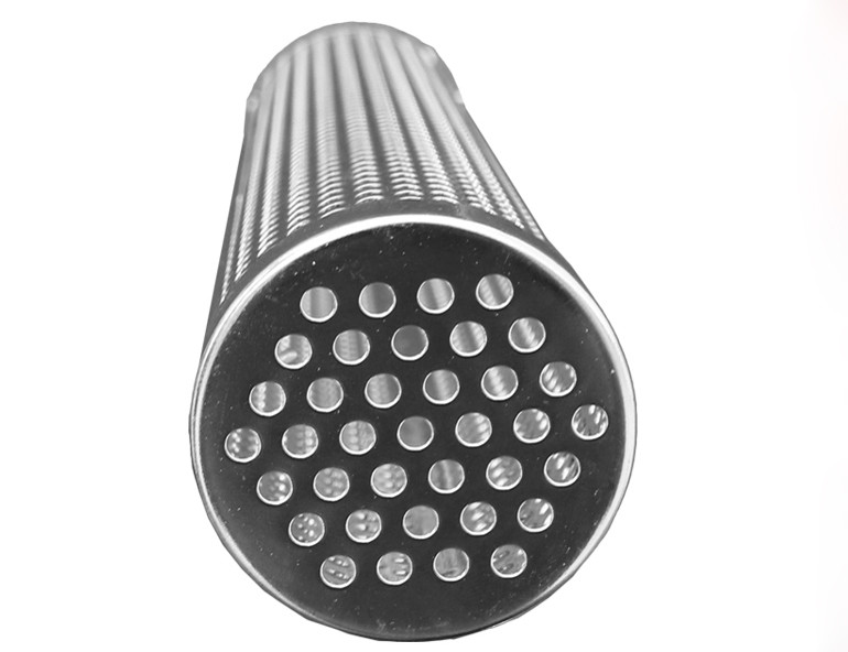 QMS Certified 0.2mm Hole 99% Wire Mesh Water Filter Perforated