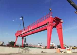 Wholesale General Lifting Equipment Rail Mounted Double Girder Gantry Crane Price from china suppliers