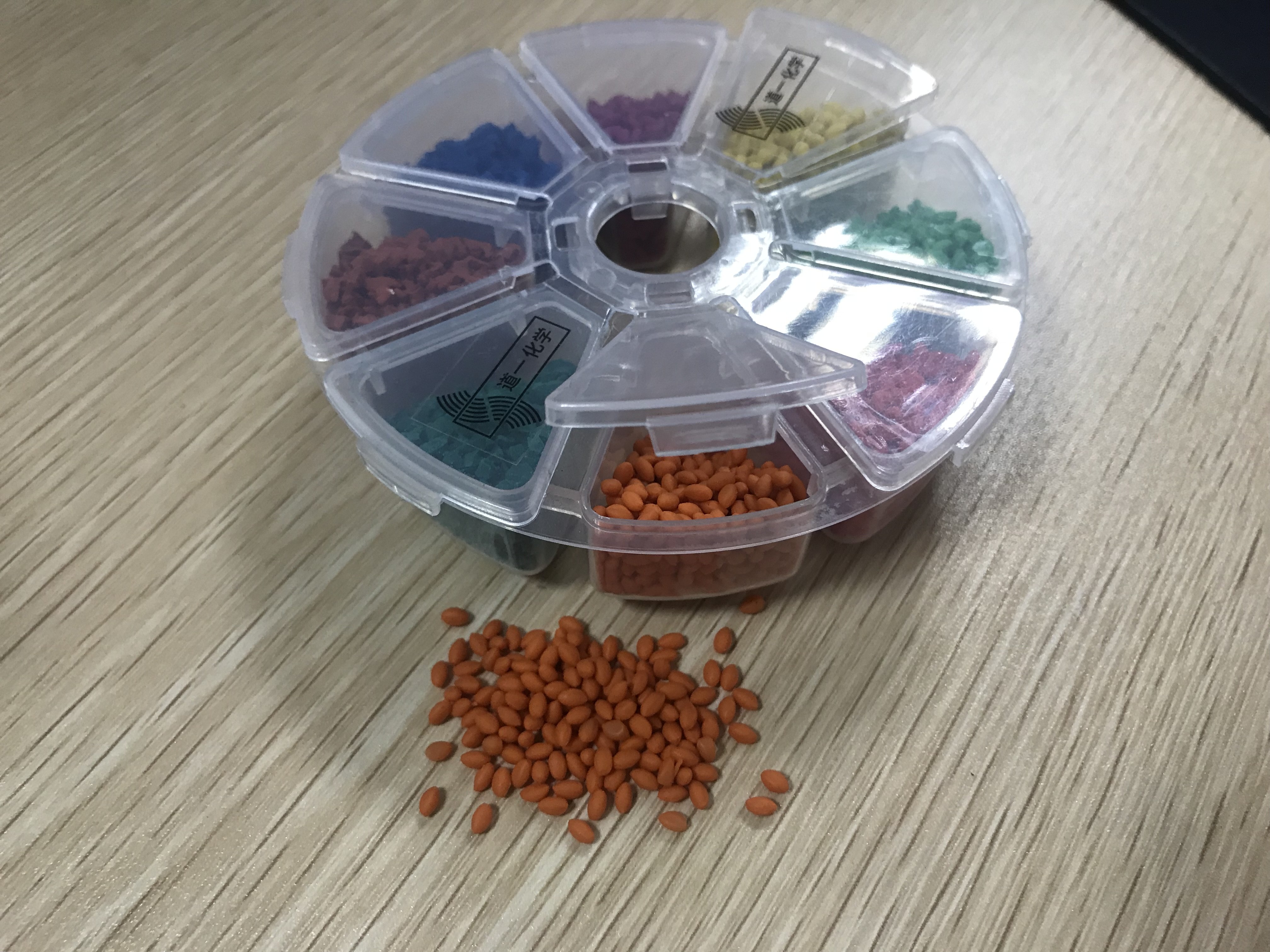 2mm High Flexibility Non Toxic Colored Rubber Granules