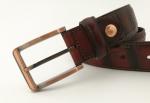 Alloy Pin Buckle Double Color Crocodile Grain Mens Coloured Belts 100 - 140cm