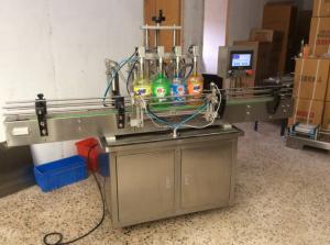 Wholesale 500W Power Automatic Liquid Filling Machine Liquid Oil Canning Machinery from china suppliers