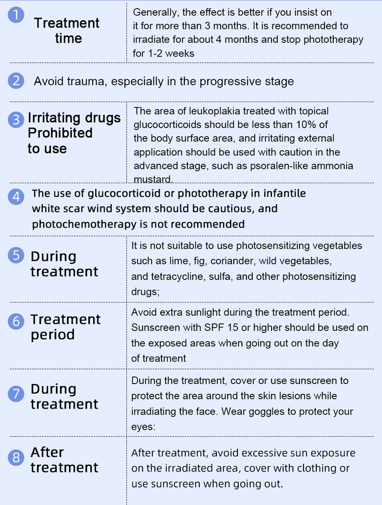 CE ISO LED 311nm Uv Phototherapy Lamp UVB Light Therapy For Psoriasis Vitiligo