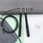 300CM Aluminum Speed Fitness Jump Ropes Blue Adjustable Stainless Steel Wire ODM