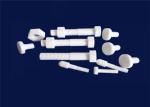 Screw Insulator Porcelain 95% Alumina Ceramic Parts Heat Resistance