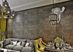 0.53*10m Soundproof Non-woven Modern Removable Wallpaper For The Livingroom