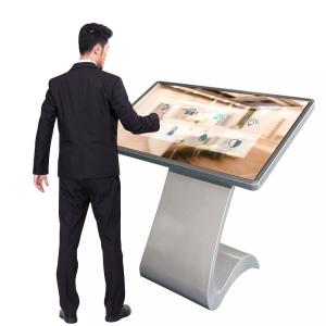 Wholesale Android Horizontal Self Service LCD Advertising Display Kiosk 32 43 49 55 65 Inch from china suppliers