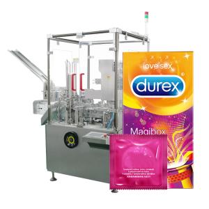 Wholesale Condom Bag Sachet Cartoning Machine Vertical Cartoning Machine 125carton/Min from china suppliers