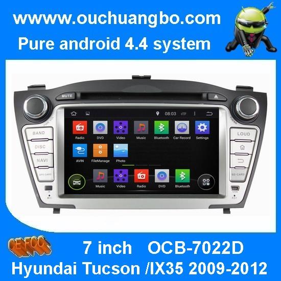 Ouchuangbo gps navi DVD Player for Hyudai Tucson /IX35 2009-2012 Pure Android 4