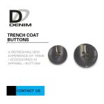 4 Holes Heritage Trench Coat Buttons Replacement For Women'S Coats And Jackets