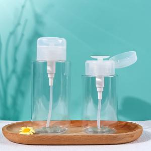 Wholesale PETG PTE PP Glass PET Makeup Remover Bottle Leak Proof With 0.7ml Pump Dosage from china suppliers