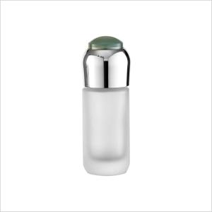 Wholesale Thick Bottom 30ml Glass Dropper Bottle Essential Oil Packaging Frosted Dropper Bottles Push Button Cap from china suppliers