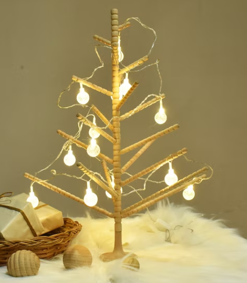 LED Easter Home Decorative Lights Christmas Party Indoor Bedside Window Display Lighting Tree
