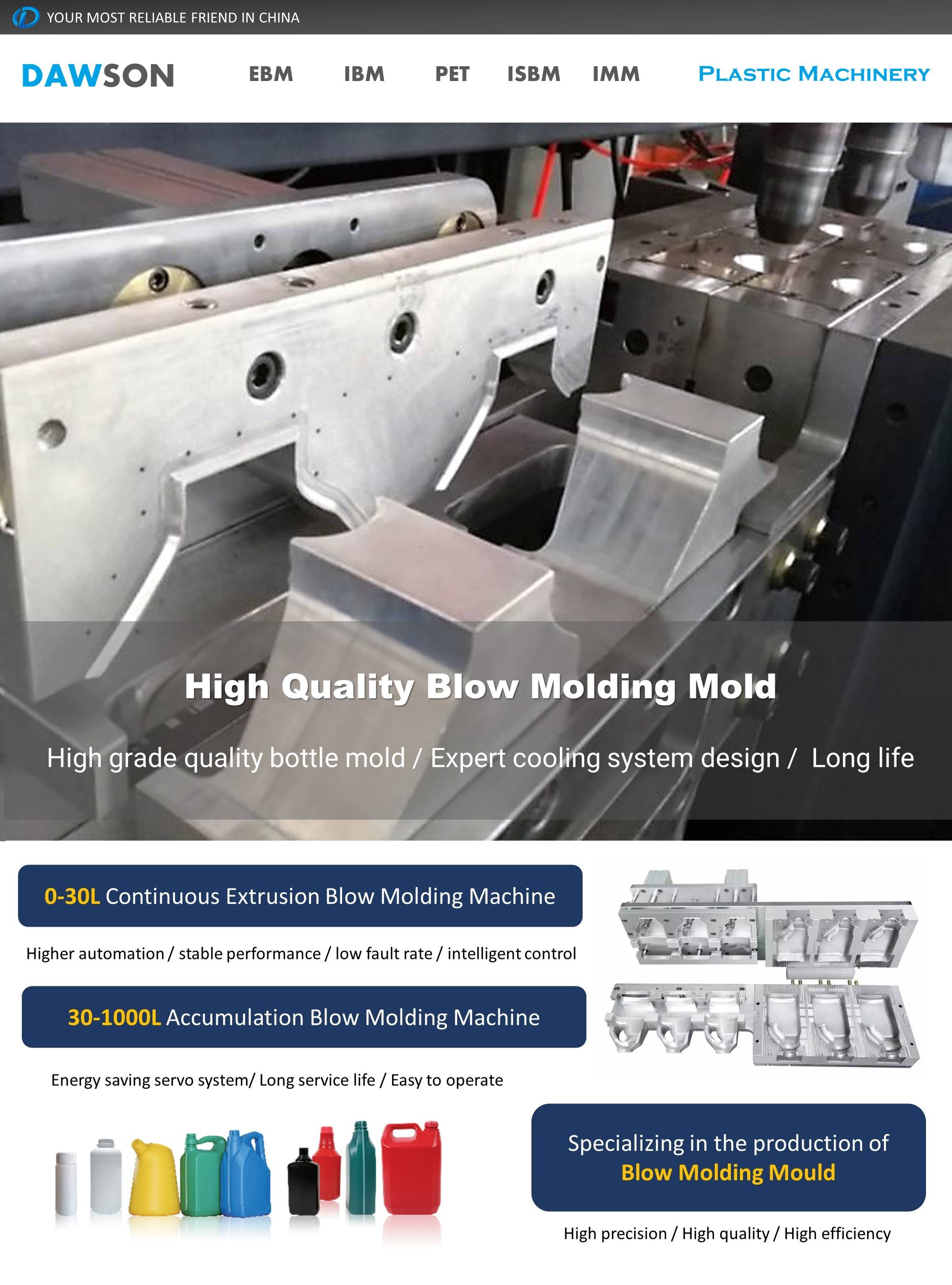 Plastic Square Bottle With Handle Custom Mould Brand Upscale Blow Molding Mold
