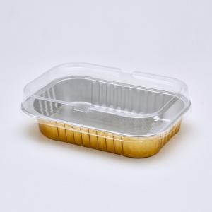 Wholesale Dessert Colorful Gold Disposable Aluminium Foil Container Tray Pan from china suppliers