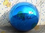 Christmas Decoration Custom Shaped Balloons Eye - Catching Mirror 0.25mm Pearl