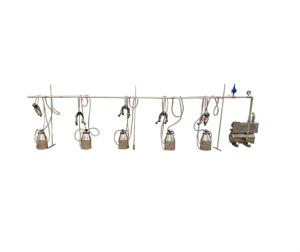 Wholesale HL-JN10 High Efficiency 5 Bucket Milking Machine for Dairy Cow Farm from china suppliers