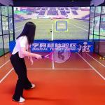 Healthy Indoor Tennis Sport Training Equipment Automatic Ball Throwing Machine