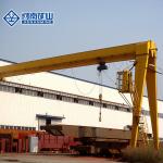 BMH 10T Electric Hoist Semi Gantry Crane 30m A5 Outdoor Freight Yards