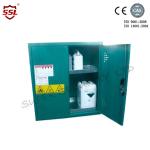 Short Steel Hazardous Storage Cabinet With 5 Shelves Green 20 Litres