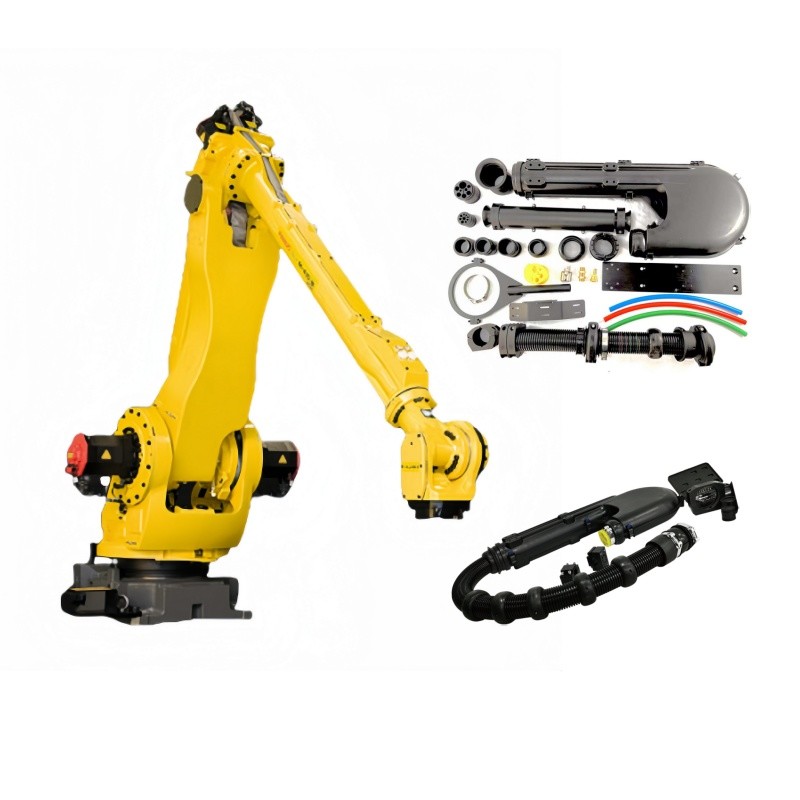 FANUC M-410iB/140H Palletizing Robotic Arm 1900 Palletising Cycles Per Hour With Pipeline Package In Stock