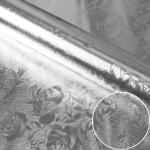 Matt Silver Foil Kitchen Stickers Self-Adhesive Wallpaper for Countertops and