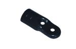 Plastic Coated Metal Pipe Joints For Roller Track , Black Electrophoresis Pipe
