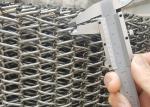 Stainless Steel 2080 Spiral Wire Mesh Conveyor Belt Heat Resistant 1050 Degree