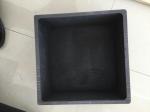 Black Metal Gold Melting Crucible , Small Graphite Crucible SGS Certification