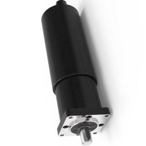 Wholesale 60 Arcmin 24v Dc Solar Gear Motor Gearbox 3 Phase High Torque Black Square Flange from china suppliers