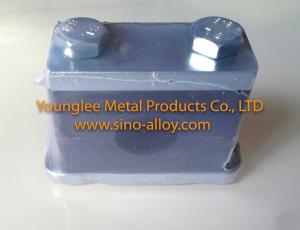 Wholesale Heavy duty pipe clamps with polyamide pipe clamp body, stainless steel plates&amp;bolts from china suppliers