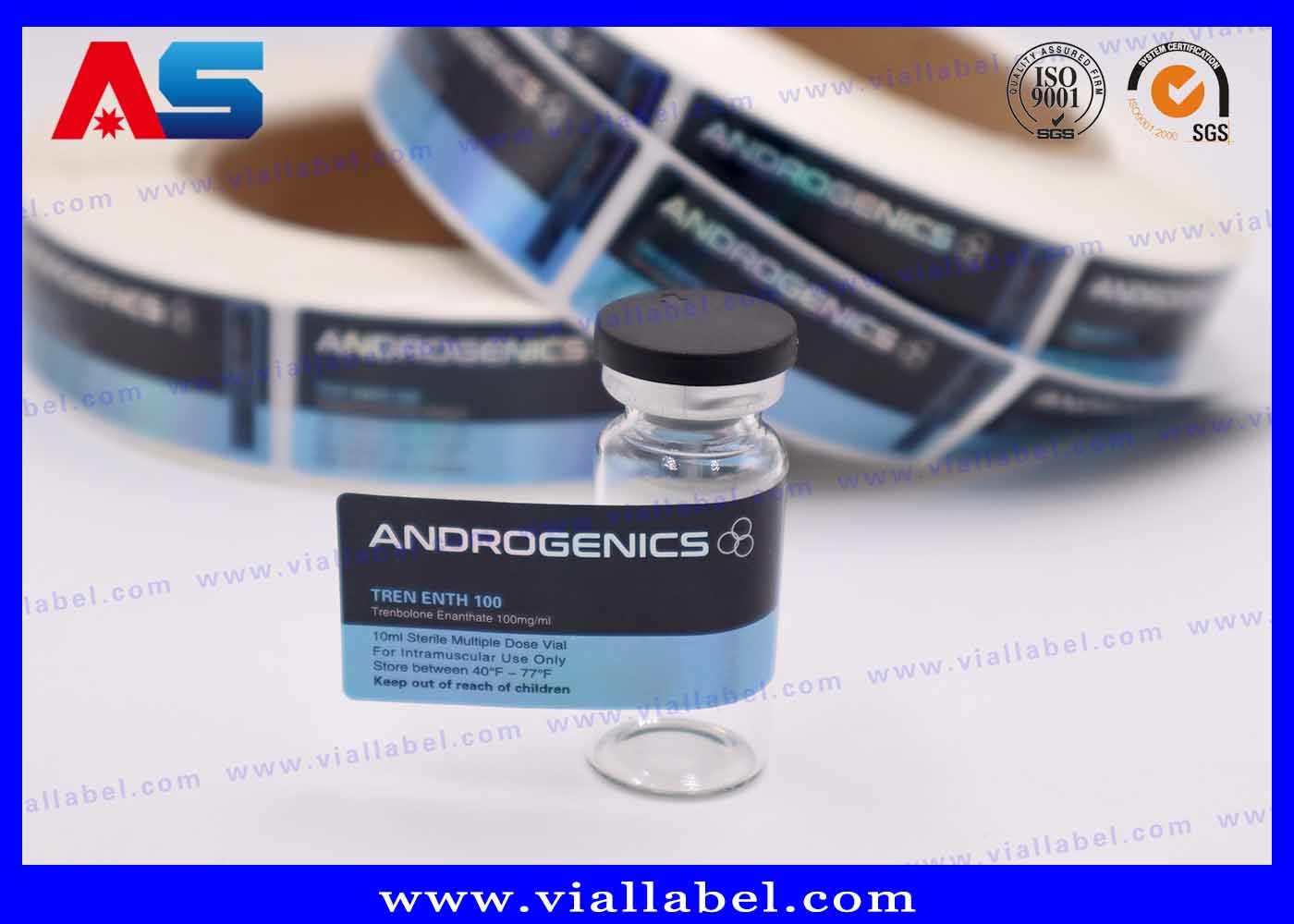 Professional Bottle Custom Cosmetic Labels Sticker Printing Silver Foil For Beauty Glass Bottle Label