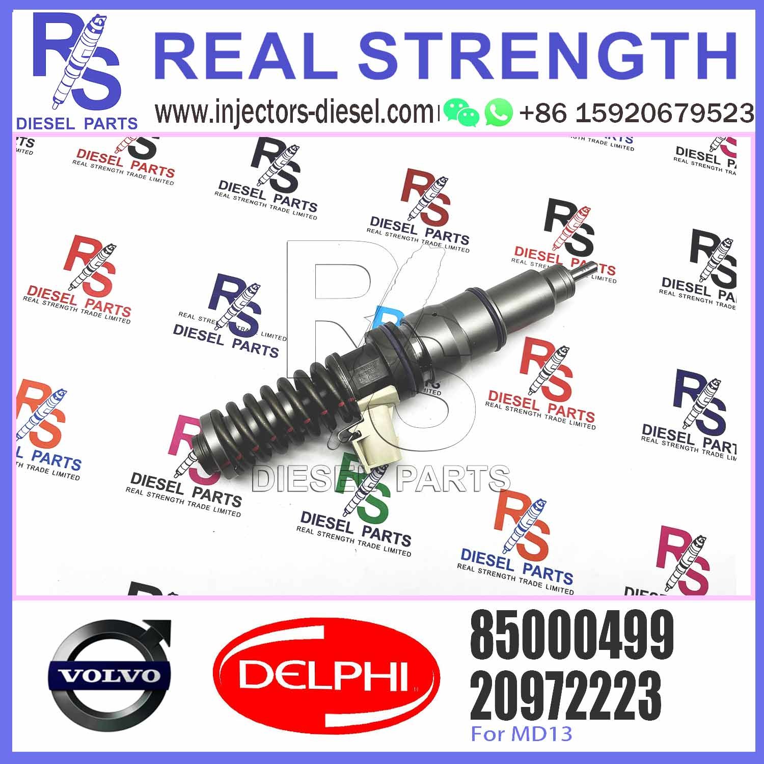 Diesel Fuel Injector 20972223 BEBE4D16003 BEBE4D08003 20584347 85000499