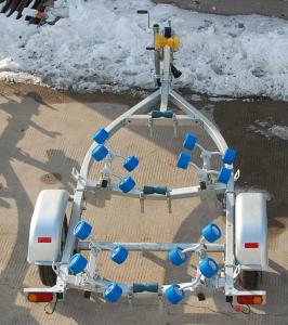Wholesale 3.3m Galvanized Steel Jet Boat Trailers Single Jetski Trailer from china suppliers