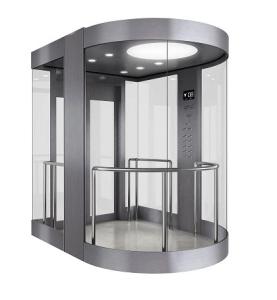 Wholesale 2m/s Panoramic Elevator 1150KG Goods And Passenger Lift from china suppliers