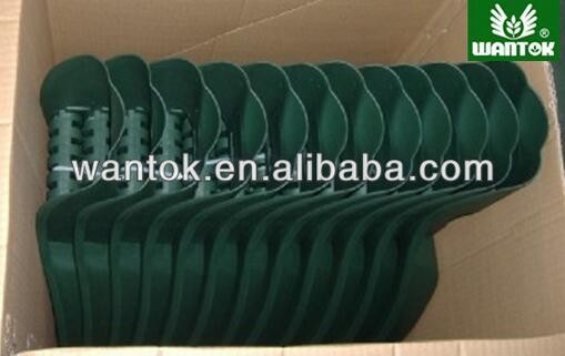 Plastic Leaf Scoops and Hand-Held Rake Set Perfect for Leaf Cleaning Tine Length 3in