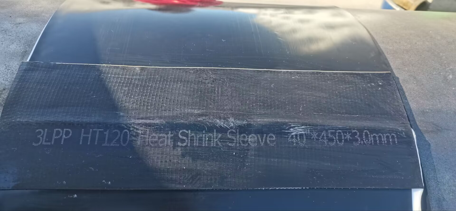 3LPP Heat Shrink Wrap Around Sleeve For Girth Weld Protection Of PP Pipelies