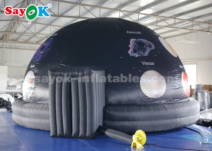 6m Portable 360 Degree Inflatable Planetarium Dome Tent For Science Museum
