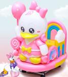 Earn Money Coin Pusher Cute Duck Kids Kddie Rides Mini Plastic Game Center
