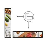35 Inch Stretched LCD Display Smart Shelf Edge For Super Arcade Cabinet 692x60mm