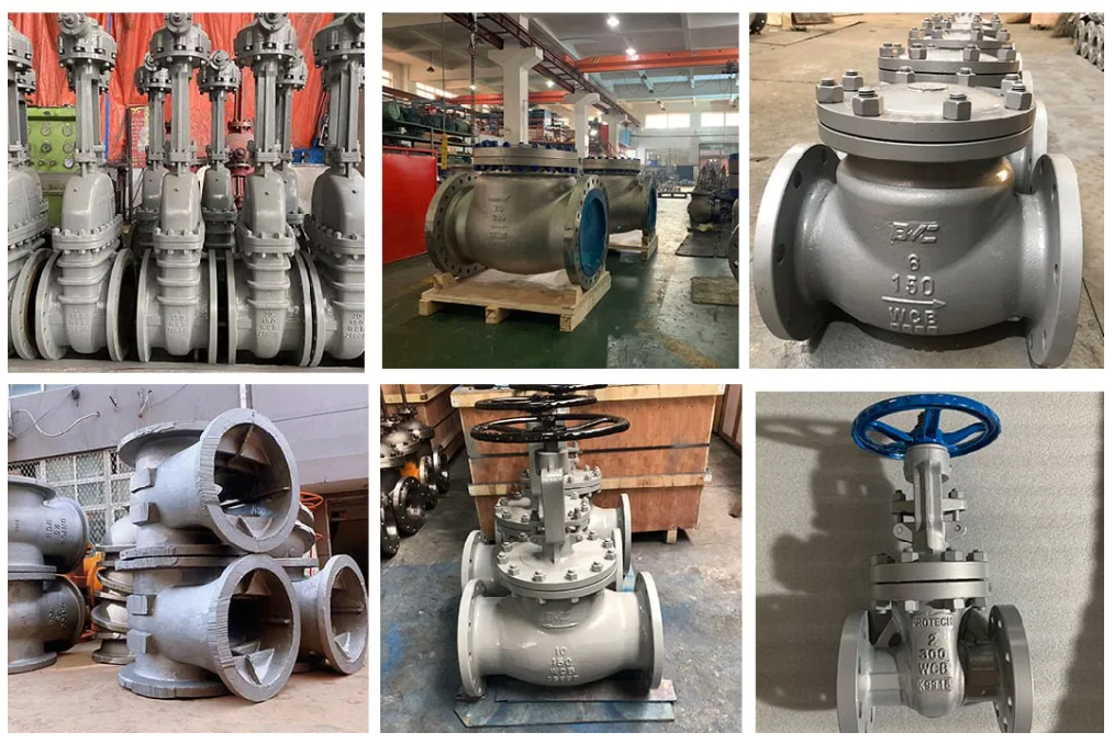 4 inch CF8 WCB Carbon Steel Flange Swing Check Valve Complete Certificate and Manual