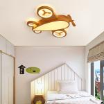 Wooden Cartoon Airplan Ceiling Light Nordic Japanese Kids room lamp(WH-WA-27)