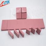 Pink high conductivity 3.0 W/mK thermal conductive pad 30 shore 00 soft silicone